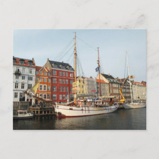 Postal Barco de Copenhague