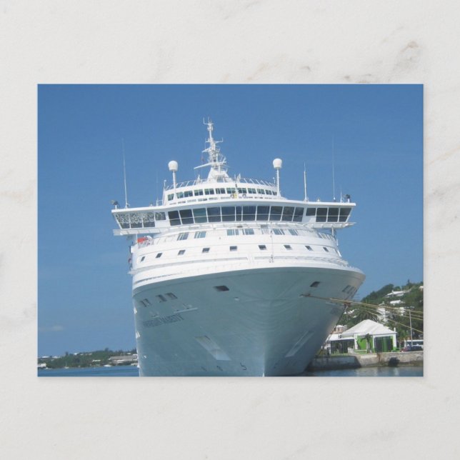 Postal Barco de crucero (Anverso)