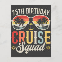 Barco de crucero por el 75 cumpleaños de la escuad
