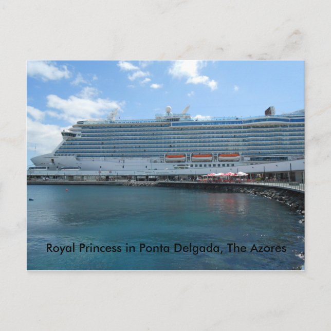 Postal Barco de crucero Royal Princess (Anverso)