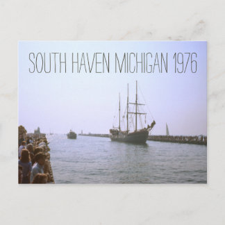 Postal Barco de granjas de Michigan 1976