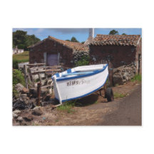 Barco de pesca tradicional azoriano