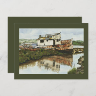 Postal Barco de punteros Reyes - Mini impresiones colecti