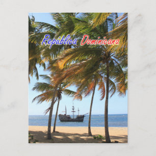 Postal Barco de República Dominicana