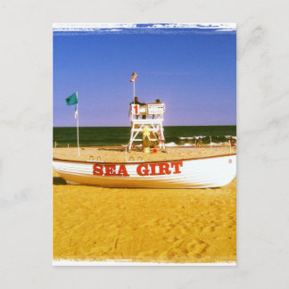 Postal Barco de Salvavidas de Sea Girt