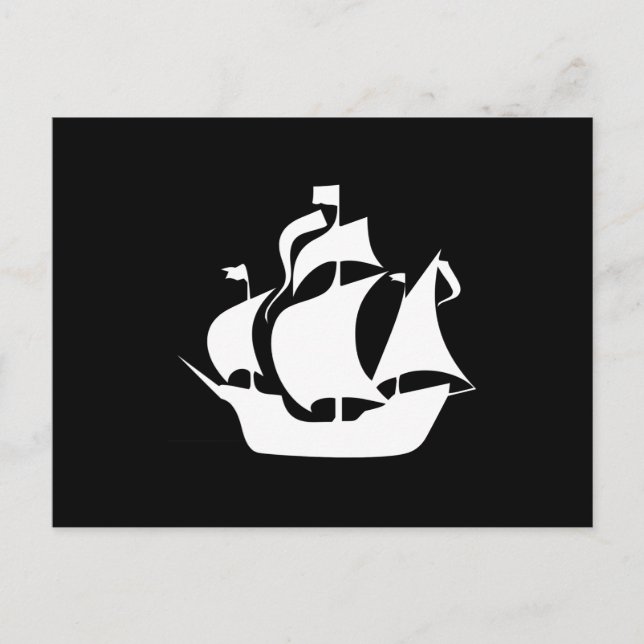 Postal Barco de vela (Anverso)