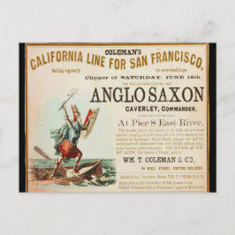 Postal barco de vela Anglo Saxon Clipper