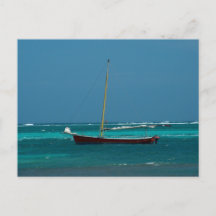 Barco de vela en Belice