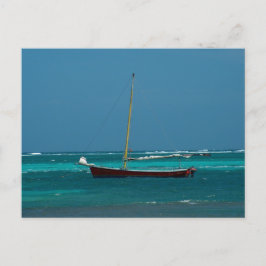 Postal Barco de vela en Belice