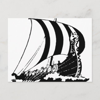 Postal Barco de Viaje