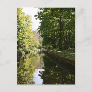 Postal Barco del Canal de Llangollen a través de la posta