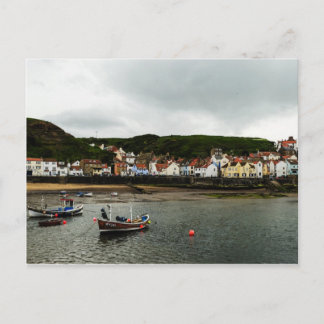 Postal Barco en Staithes