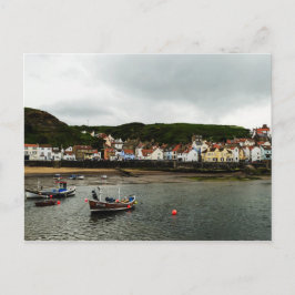 Postal Barco en Staithes