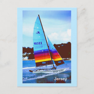 Postal Barco Hobie en Jersey