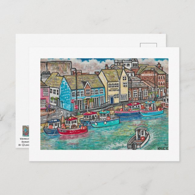 Postal Barco Inn, Weymouth (Anverso / Reverso)