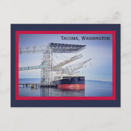 Postal Barco náutico Tacoma Washington Postcard