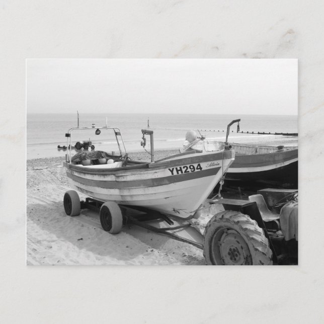 Postal "Barco pesquero" (Anverso)