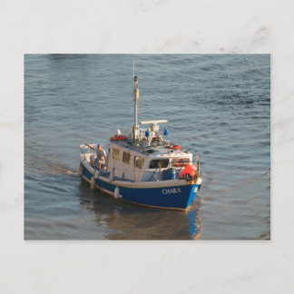 Postal Barco pesquero, Bahía de Cardiff