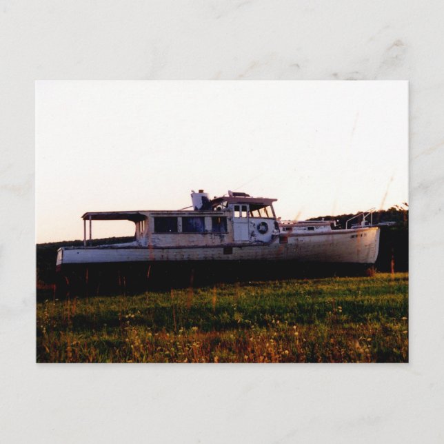 Postal Barco pesquero de Maine (Anverso)