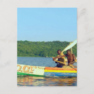 Postal BARCO PESQUERO Lago Victoria Kenya