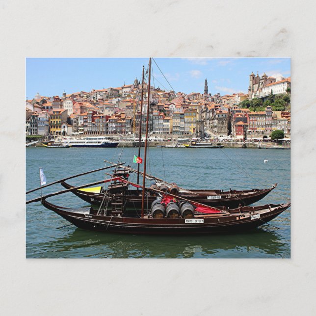 Postal Barco Porto Offley, Portugal (Anverso)