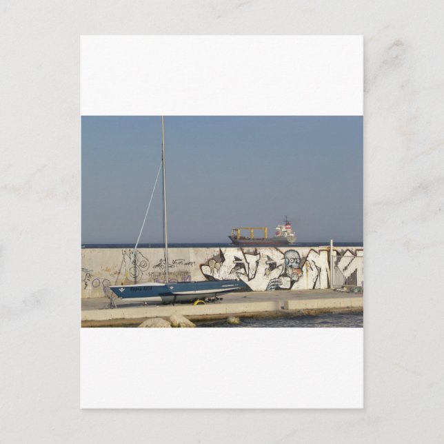 Postal Barco que sale de Varna (Anverso)