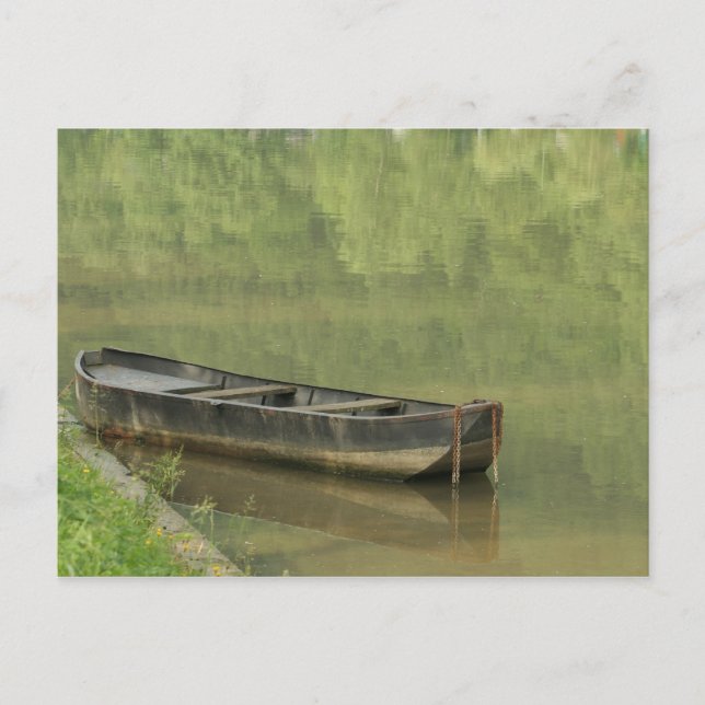 Postal barco silencioso (Anverso)