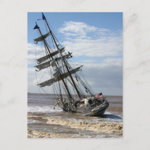 Postal Barco terrestre