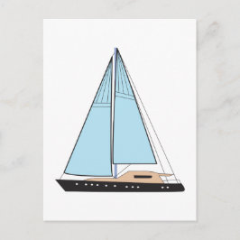 Postal Barco velero de lujo