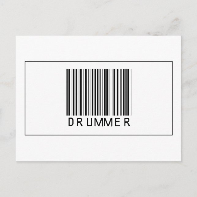 Postal Barcode Drummer (Anverso)