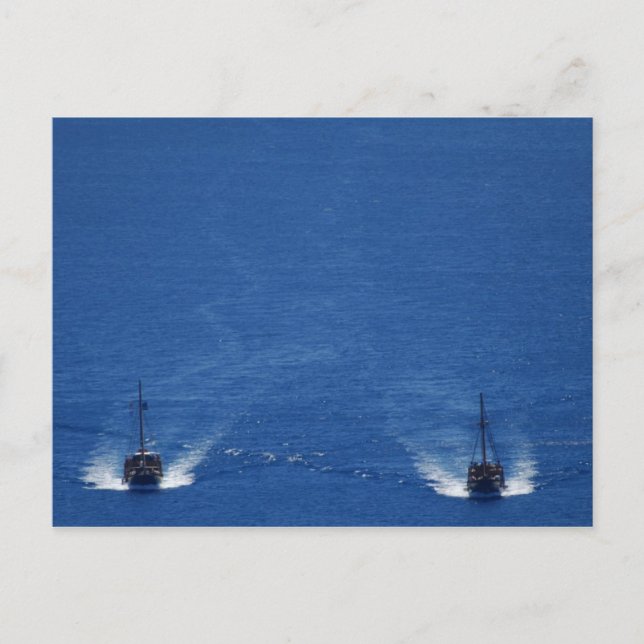 Postal Barcos (Anverso)