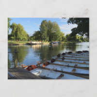Barcos a orillas del río, Stratford Upon Avon UK T