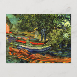 Postal Barcos de arrastre Vincent Van Gogh