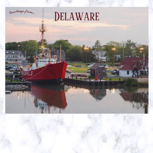Postal Barcos de Delaware (Subido por el creador)