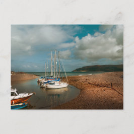 Postal Barcos de Porlock Weir en Somerset