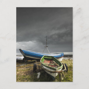 Postal Barcos De Ruedas En La Costa   Inglaterra