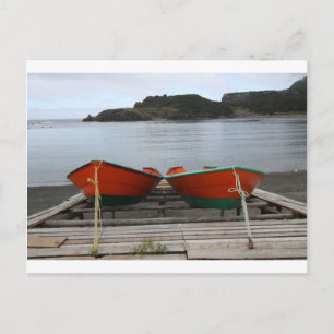 Postal Barcos de Terranova bonito