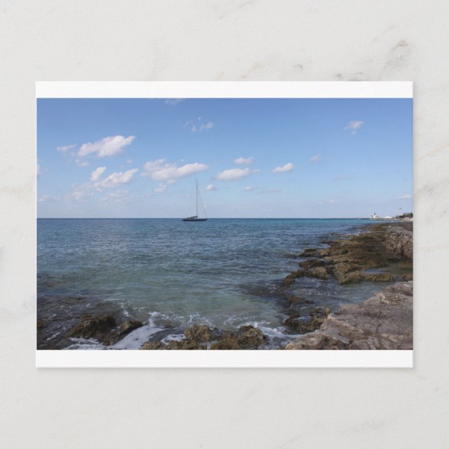 Postal Barcos de vela (Anverso)