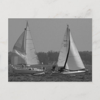 Postal Barcos de vela