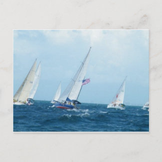 Postal Barcos de vela