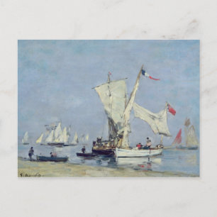 Postal Barcos de vela, c.1869