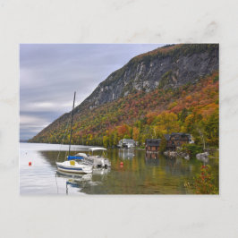 Postal Barcos de vela en Rest on Lake Willoughby, Vermont