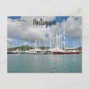 Postal Barcos en Antigua