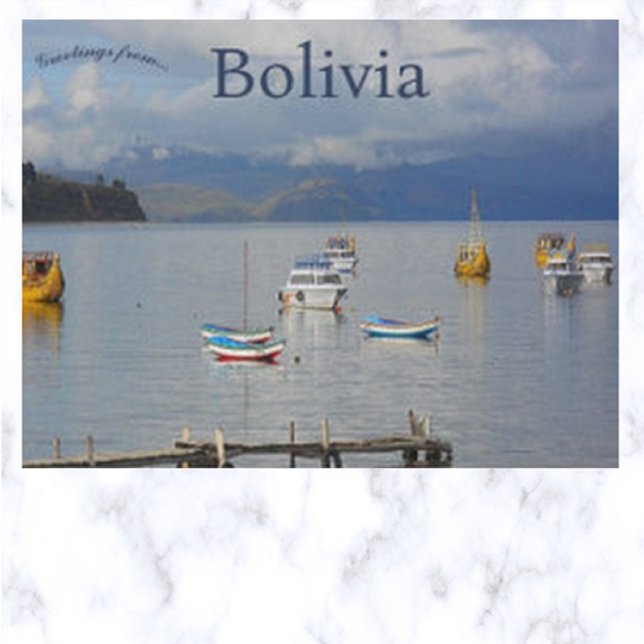 Postal Barcos en Bolivia (Subido por el creador)