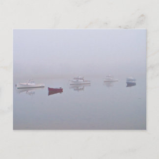 Postal Barcos en el puerto de Cape Porpoise en Kennebunkp