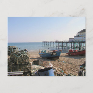 Postal Barcos pesqueros en Bognor Regis Sussex Reino Unid