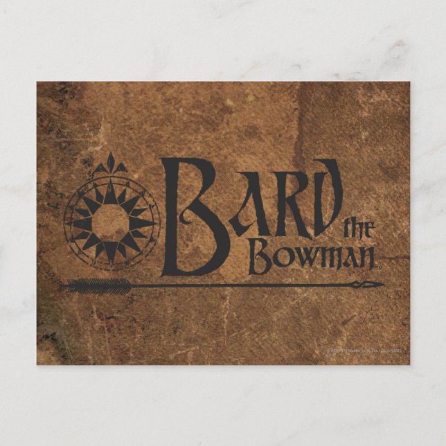POSTAL BARD THE BOWMAN™ (Anverso)