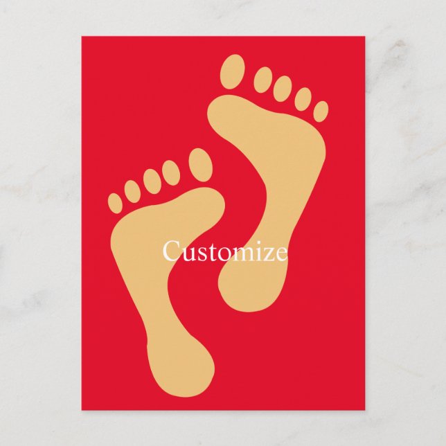 Postal Barefoot Beach Bum Thunder_Cove (Anverso)