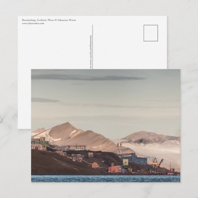 Postal Barentsburg Svalbard (Anverso / Reverso)
