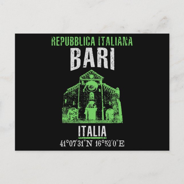 Postal Bari (Anverso)